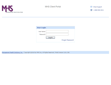 Tablet Screenshot of portal.mhsinc.com